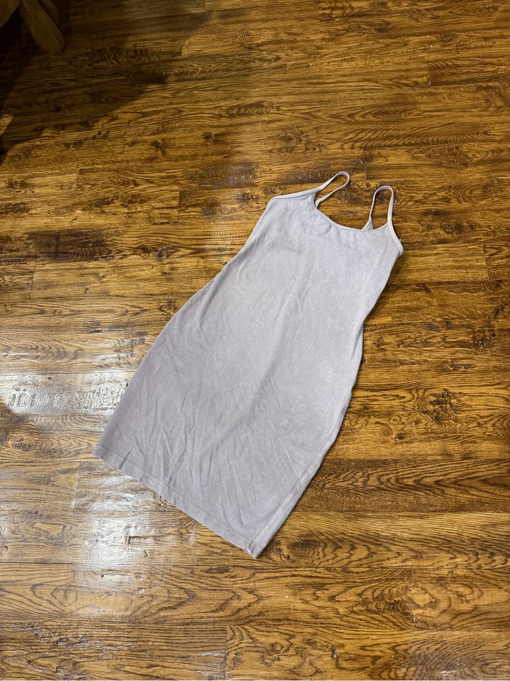 lululemon Soft Nulu  Neutral Taupe Body Contour Dress - Picture 2 of 6
